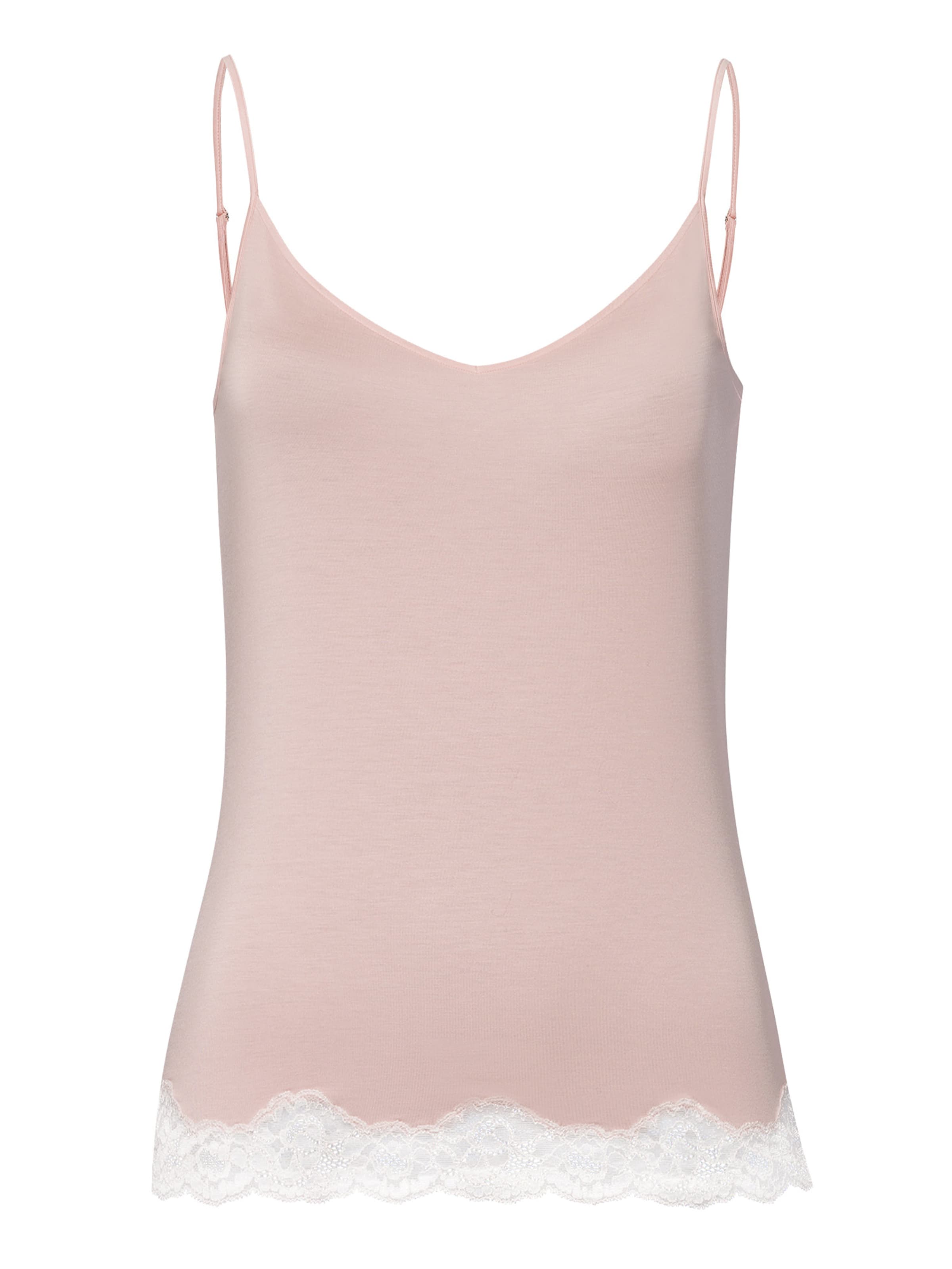 Hanro Top ' Dana ' in Beige: front