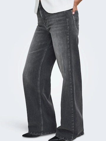 Wide leg Jeans 'ONLMadison Blush' di ONLY in nero