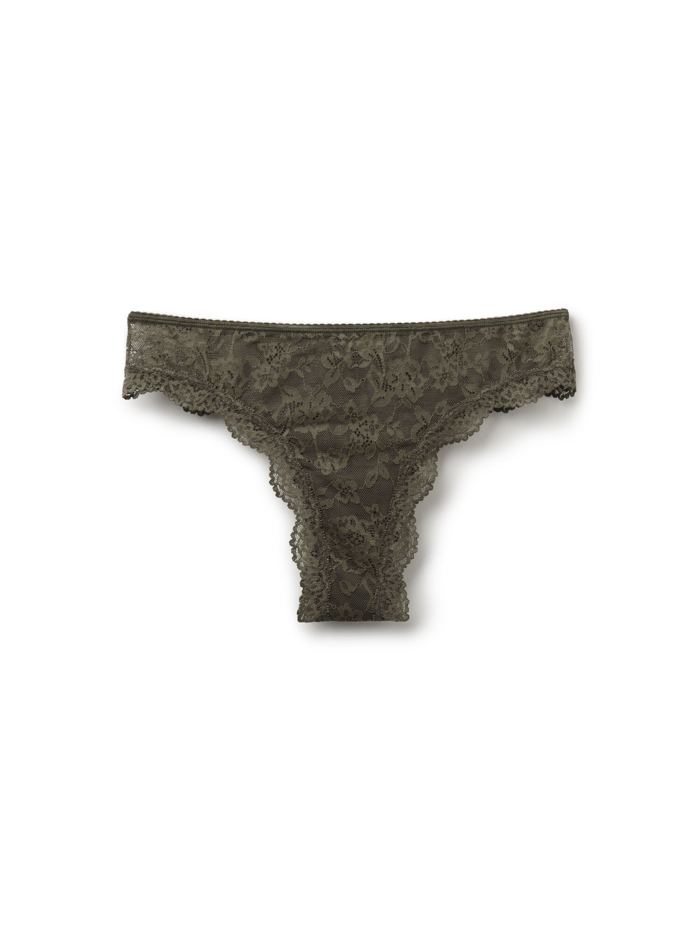 Tezenis Thong in Green: front