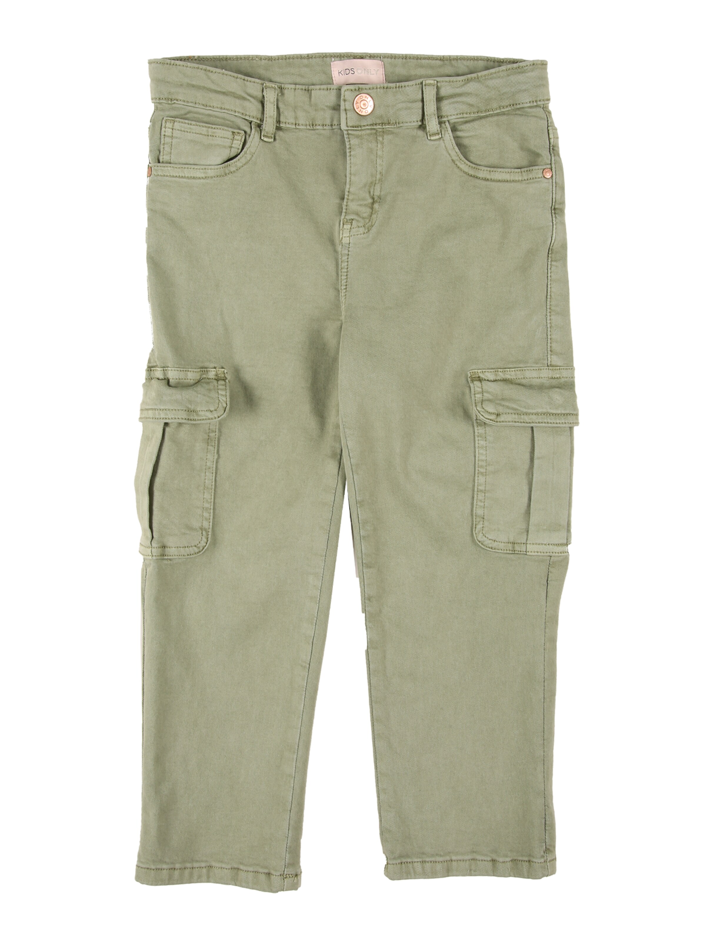 ONLY GIRLS - regular Pantalón 'MISSOURI' en verde: frente