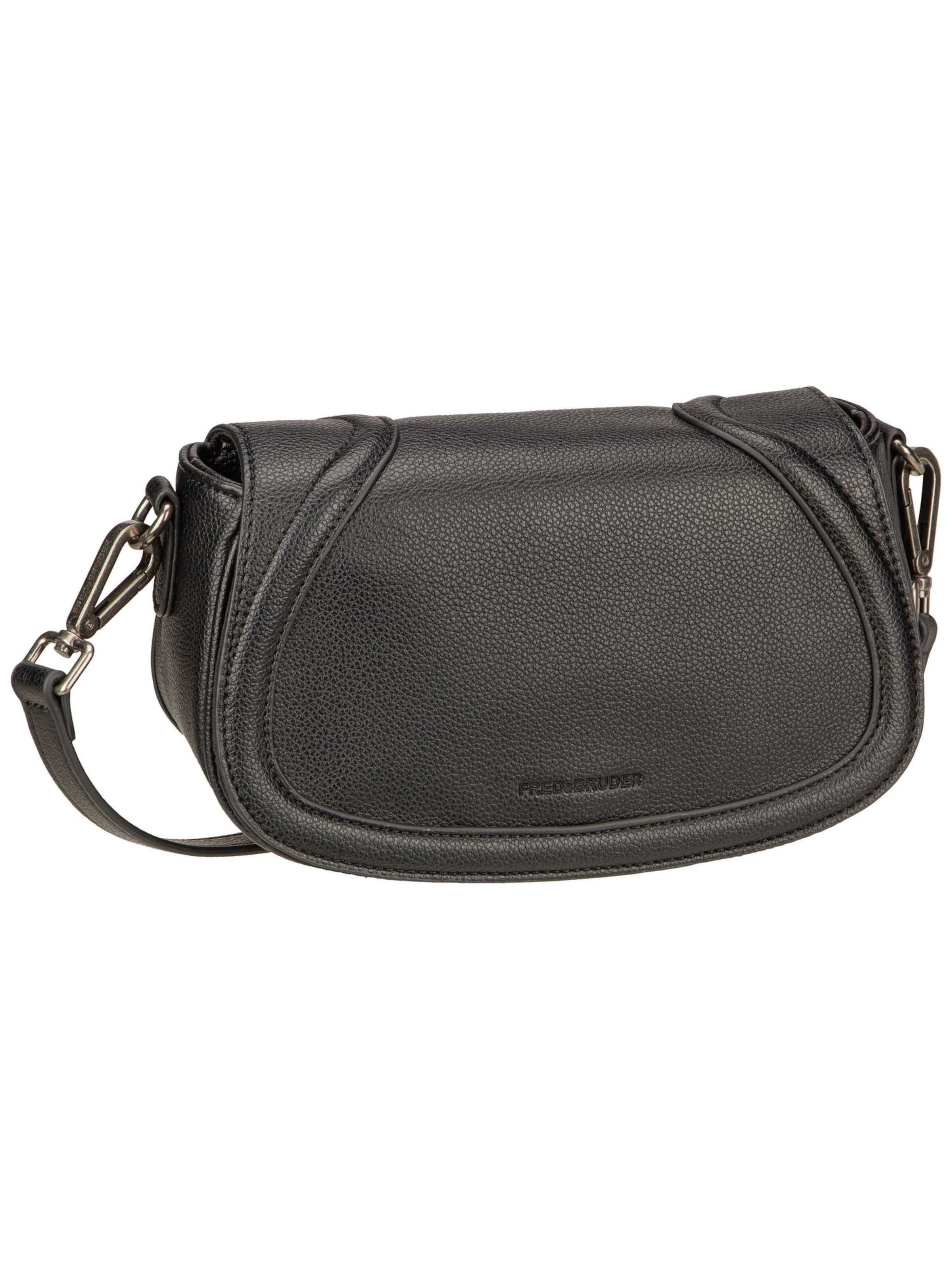 FREDsBRUDER Crossbody Bag 'My Bestie' in Black: front