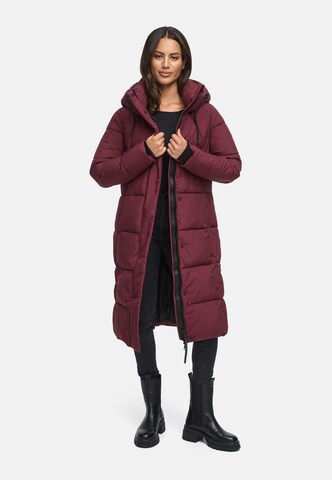 MARIKOO Winter coat 'Chumanii XVI' in Red