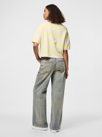 Pull-over 'PCJassy' PIECES en beige
