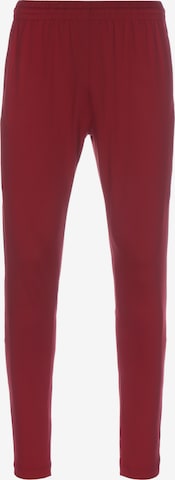 JAKO Workout Pants in Red: front