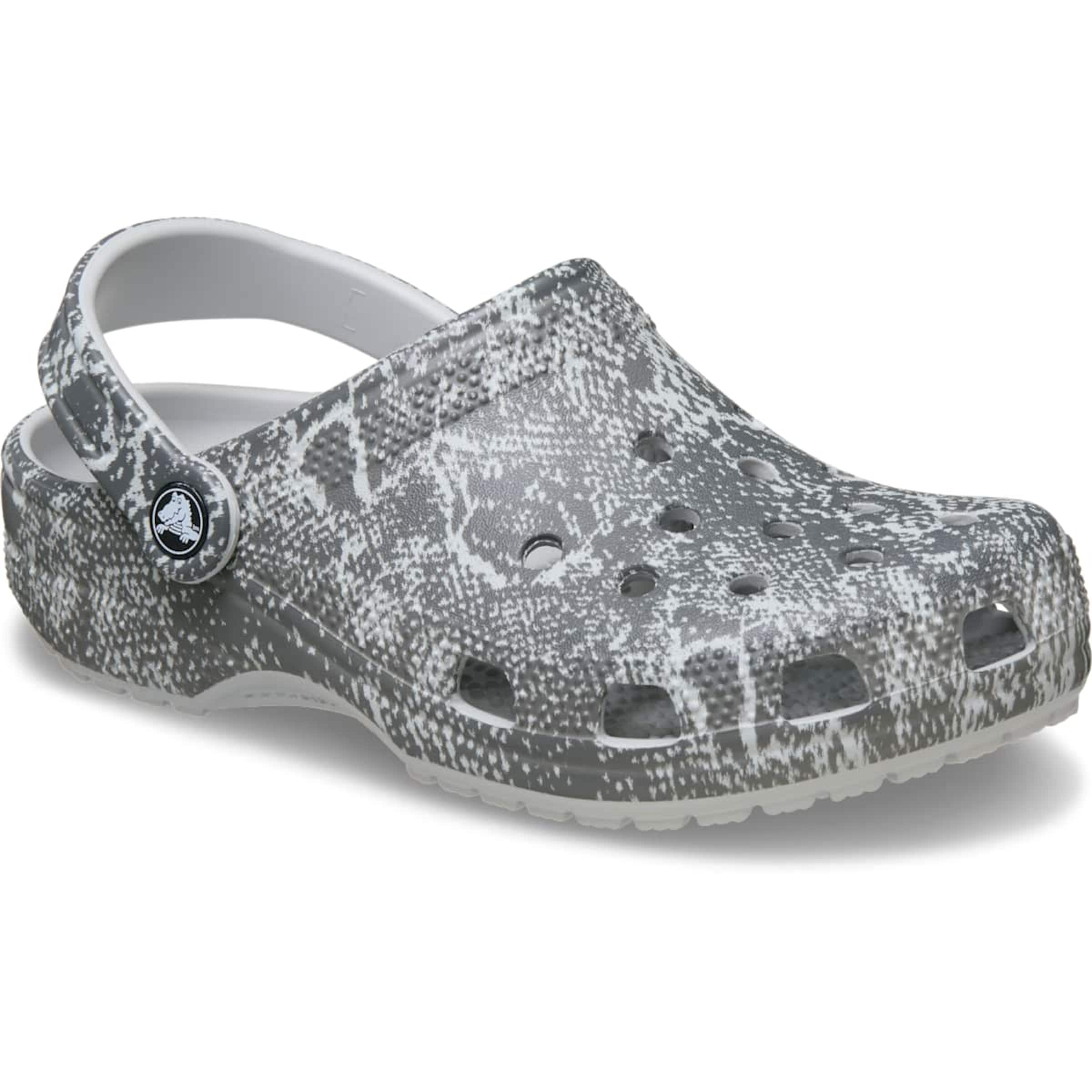 Crocs Clogs in Grau: Vorderseite