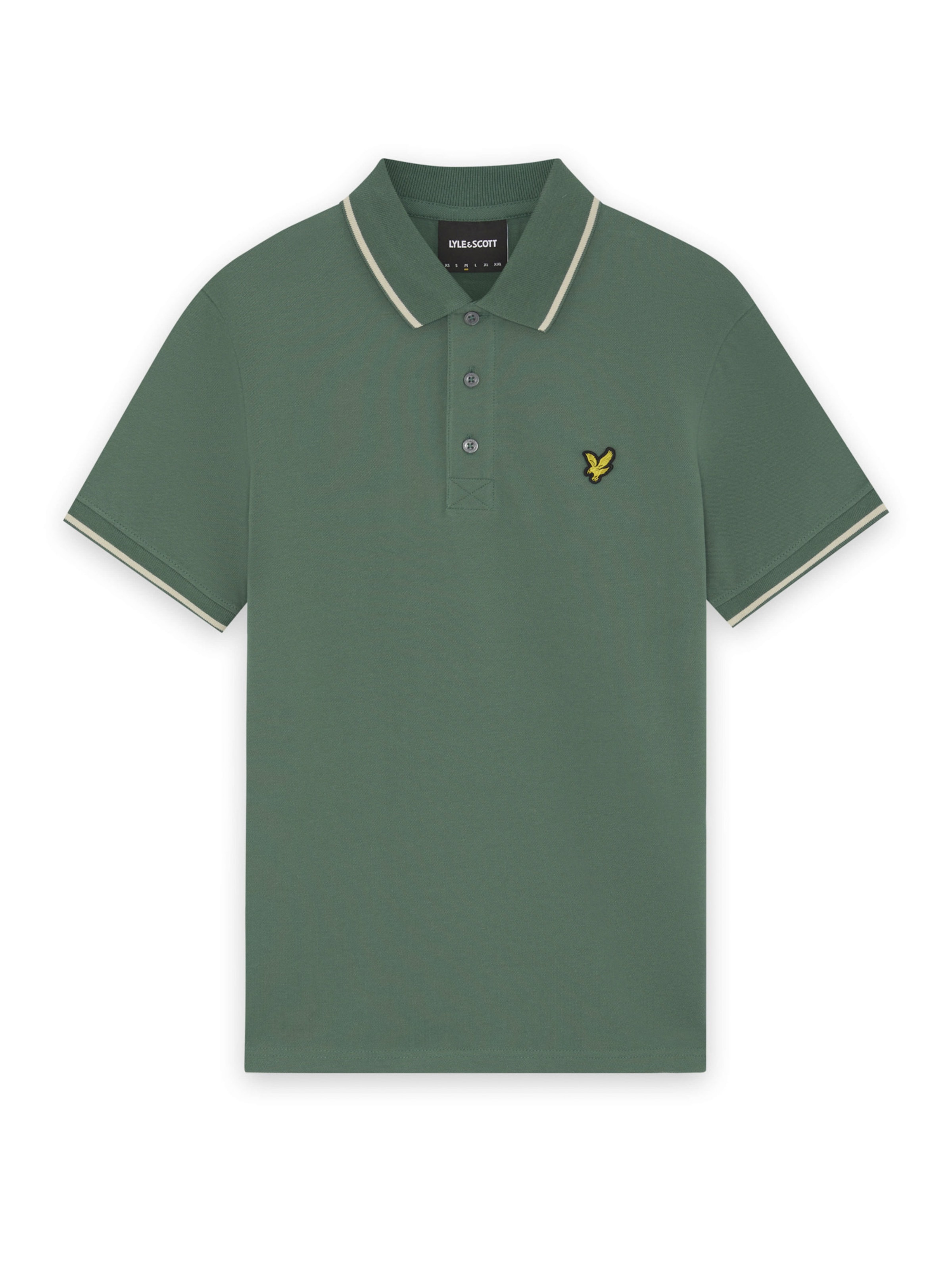 Lyle & Scott Shirt in Groen: voorkant