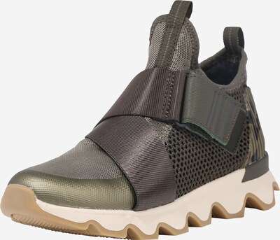 SOREL Visoke tenisice 'Kinetic Sneak' u tamo siva / maslinasta, Pregled proizvoda