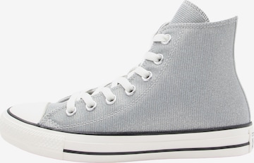 CONVERSE Korkeavartiset tennarit värissä harmaa: etupuoli