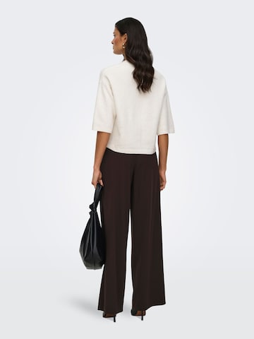 JDY Wide Leg Bukser 'JDYGeggo' i brun