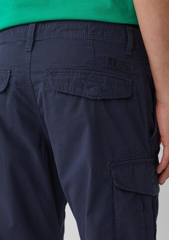 Regular Pantalon cargo 'File' s.Oliver en bleu