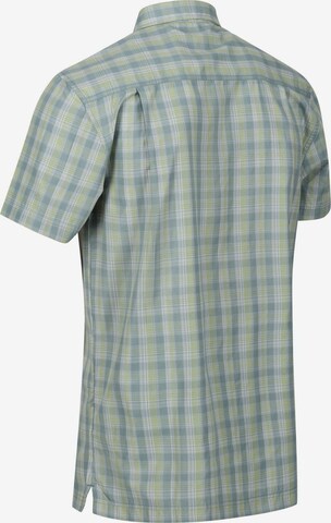 REGATTA Regular fit Athletic Button Up Shirt 'Kalambo VII' in Grey