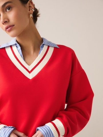 Next - Sudadera en rojo