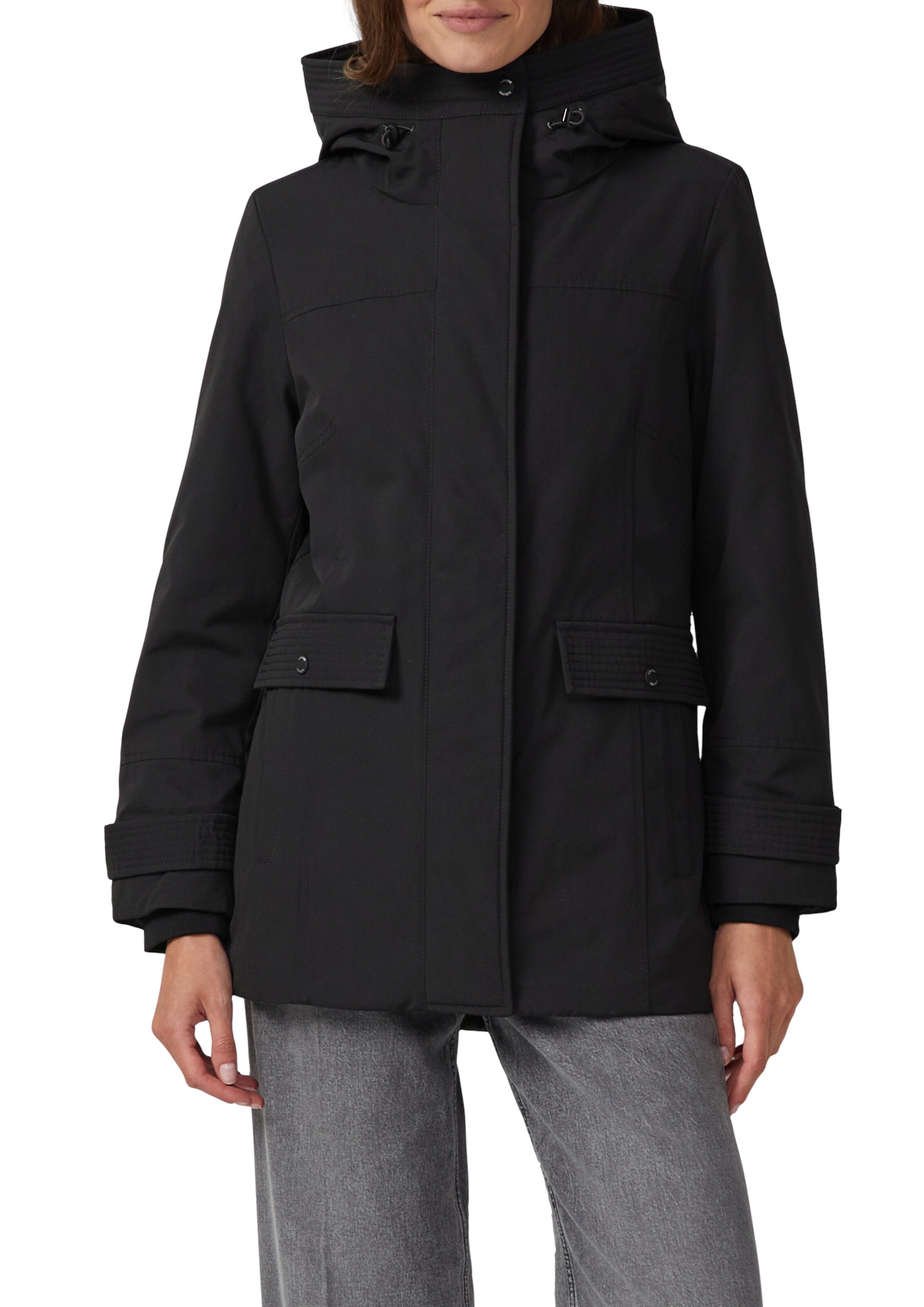 s.Oliver Parka in Schwarz