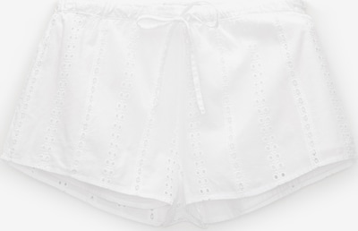 Pull&Bear Shorts in weiß, Produktansicht