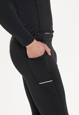 juoda ENDURANCE Siauras Sportinės kelnės 'Energy V2'