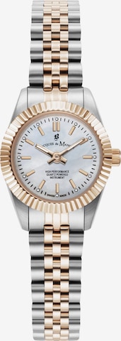 Montre à affichage analogique Jacques du Manoir en gris : devant