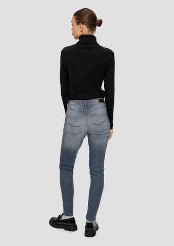 QS Skinny Jeans 'Sadie' in Grau