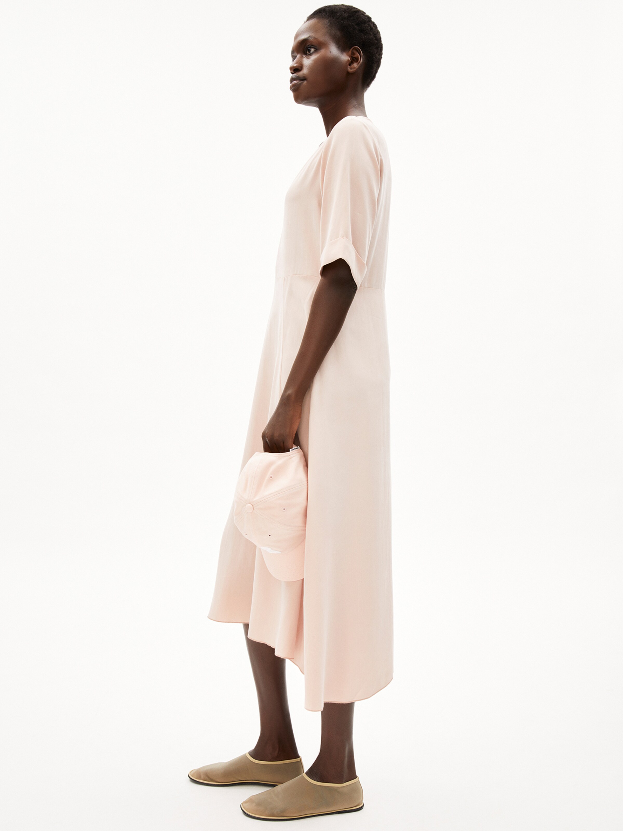 ARMEDANGELS Dress ' VAALI ' in Pink: front