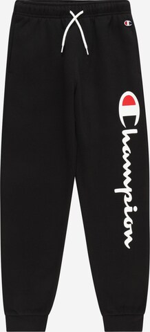 Champion Authentic Athletic Apparel Regular Панталон 'Classic' в черно: отпред