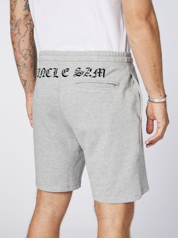 UNCLE SAM Regular Pants in Grey