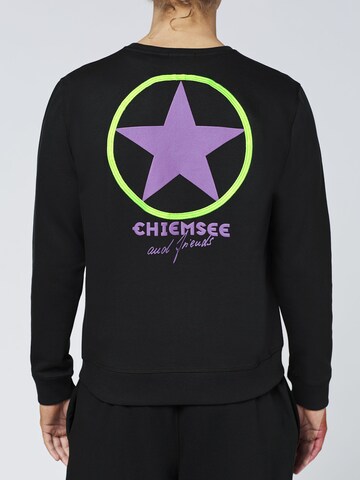 CHIEMSEE Sweatshirt in Schwarz: Vorderseite