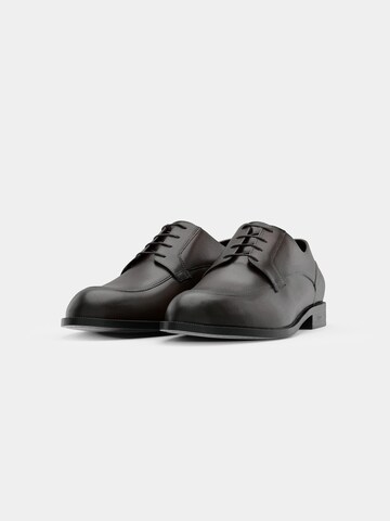 BOSS Lace-up shoe 'Tayil' in Brown