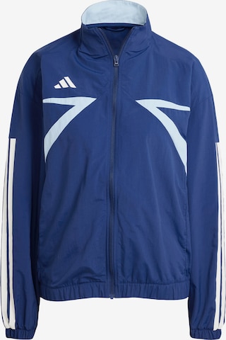 ADIDAS SPORTSWEAR Спортивная куртка 'Tiro' в Синий: спереди