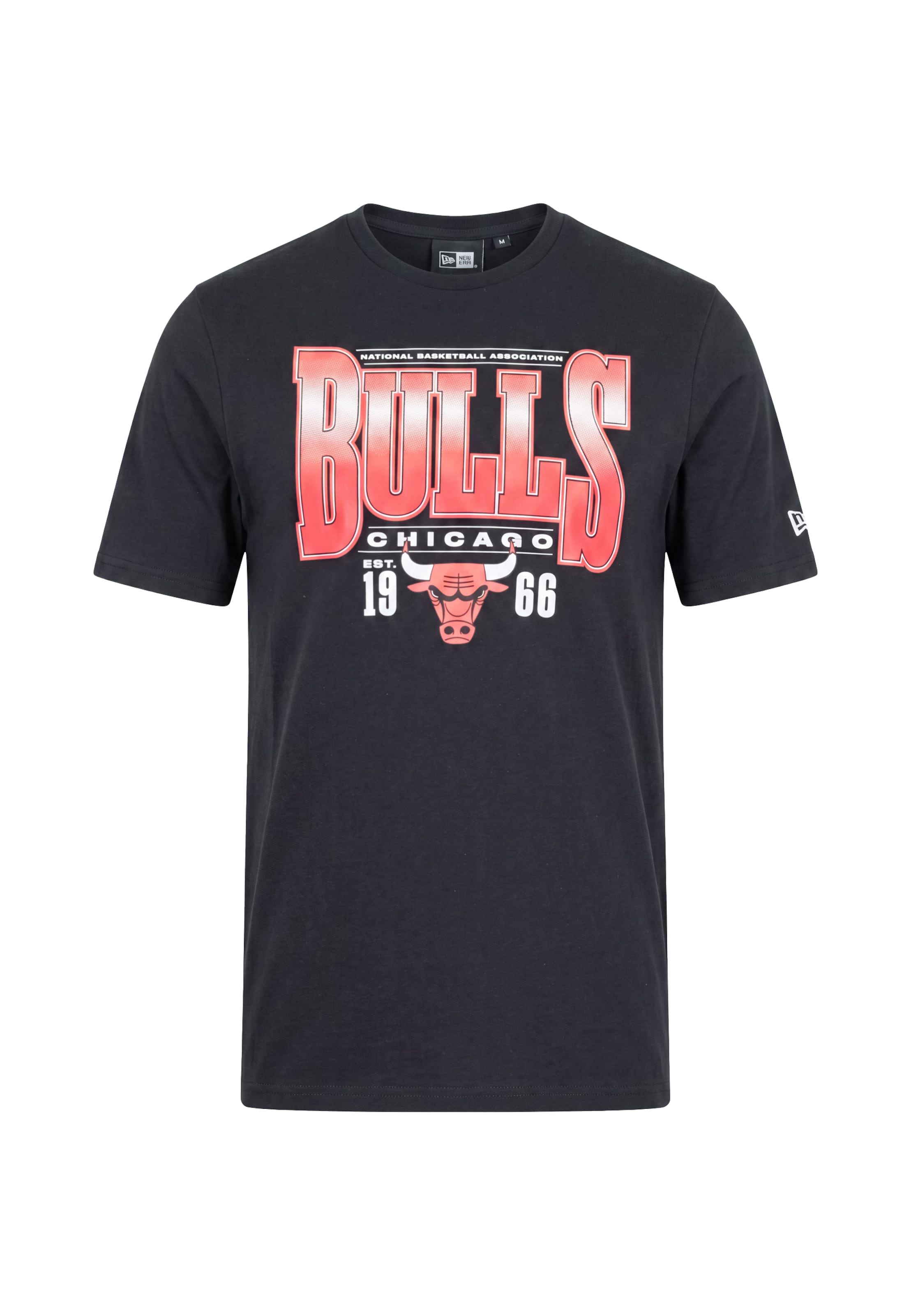 NEW ERA Majica 'NBA ARCH CHIBUL' | črna barva: sprednja stran