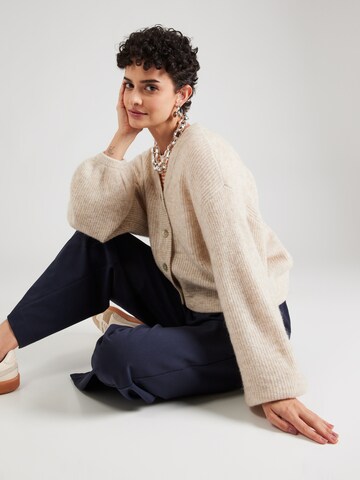 MSCH COPENHAGEN Strickjacke 'MSCHHila Hope' in Beige: Vorderseite