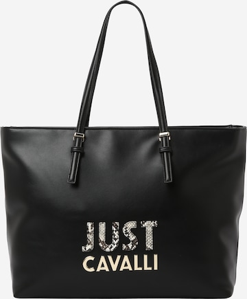 Just Cavalli Shopper in Black: front