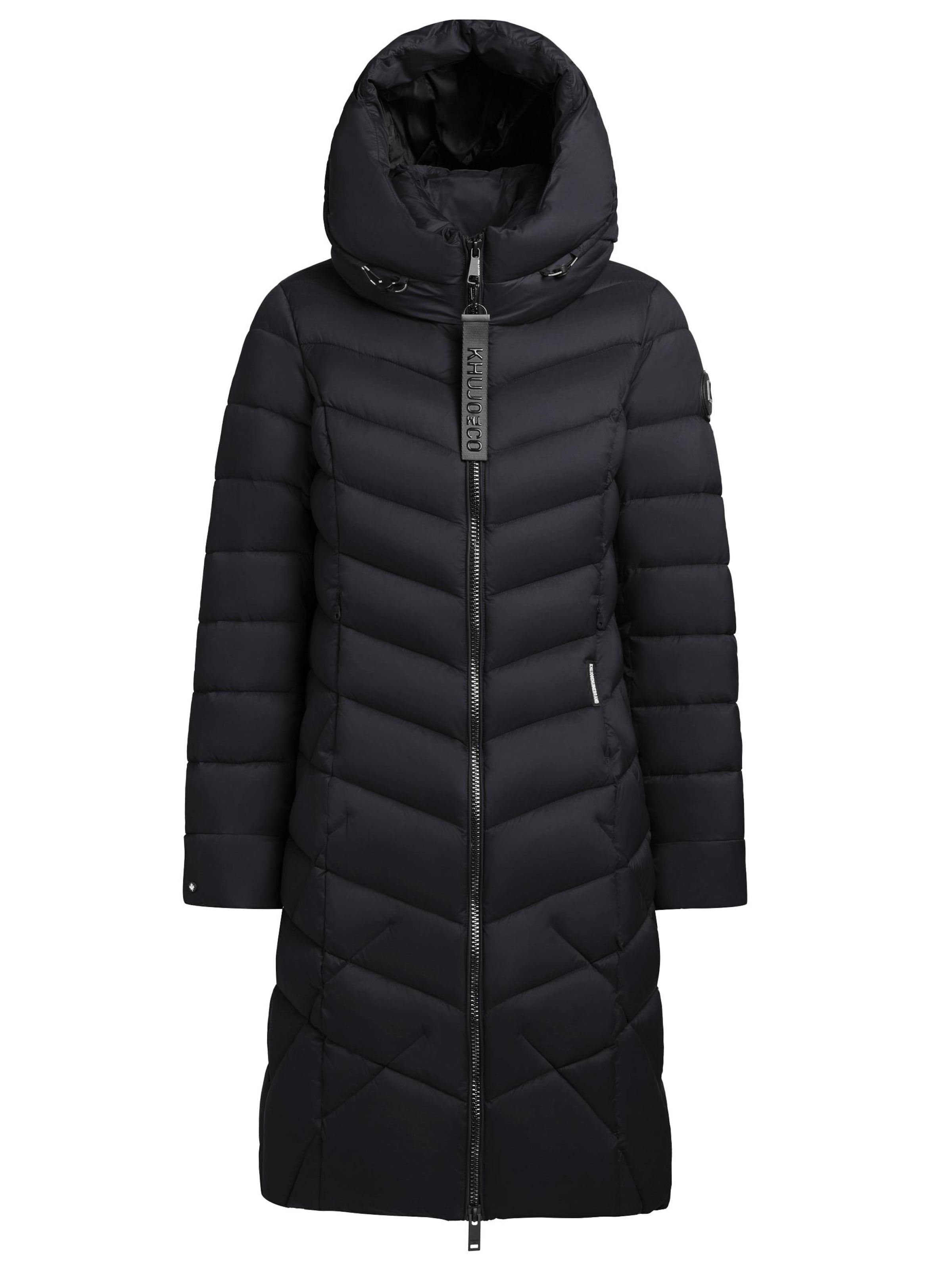 khujo Winter coat 'Odana3-YM' in Black: front