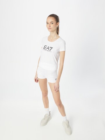 EA7 Emporio Armani - Camiseta en blanco