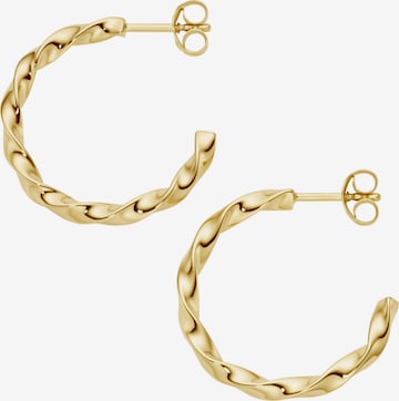 Suri Frey Earrings ' Curly ' in Gold: front