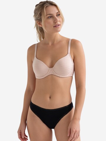 SPEIDEL T-shirt Bra 'Cotton & More' in Beige