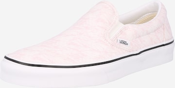VANS - Zapatillas sin cordones en rosa: frente