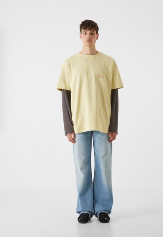 Lost Youth T-Shirt 'Western Motel' in Gelb