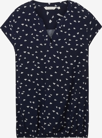 Camicia da donna di Tom Tailor Women + in blu: frontale