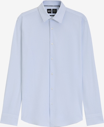 BOSS Hemd 'HANK' in Blau: Vorderseite
