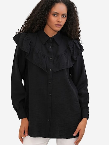 Camicia da donna di Bigdart in nero: frontale