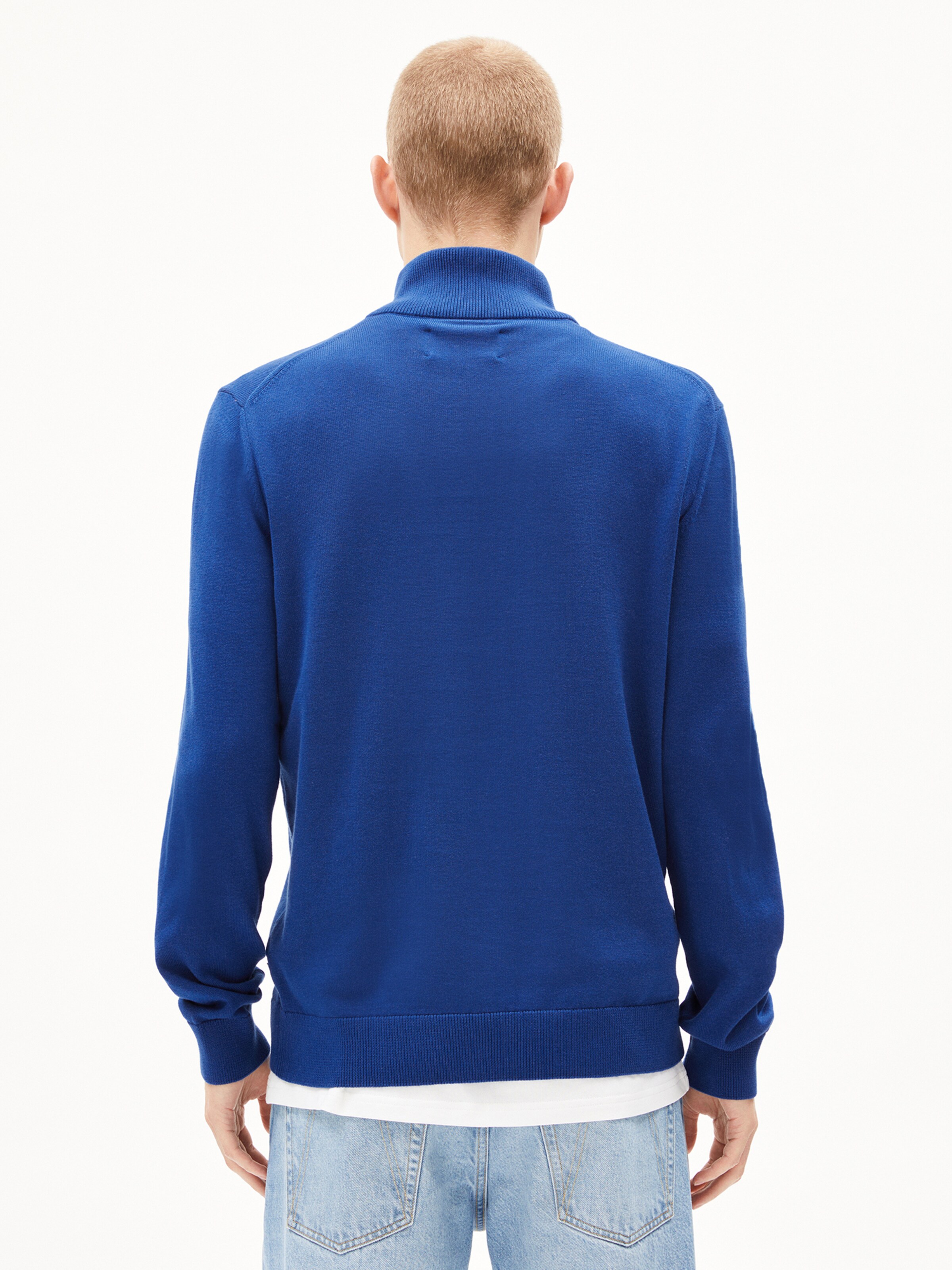 ARMEDANGELS Strickpullover ' FAABES ' in Blau