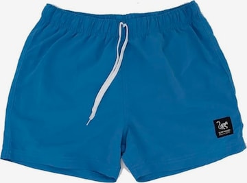 Surf Monkey - Bermudas en azul: frente