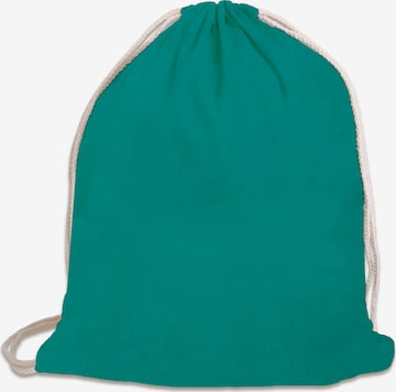 LOGOSHIRT Gym Bag 'Die Maus' in Green