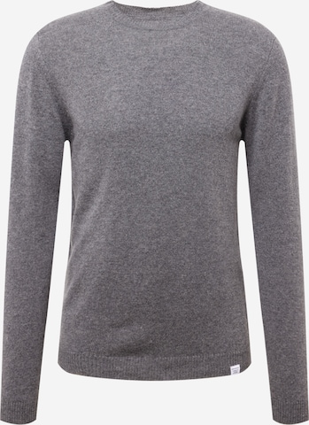 NORSE PROJECTS Pullover 'Sigfred' i grå: forside