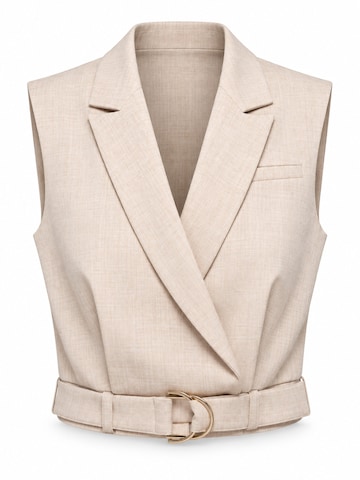 Gilet Ombre en beige : devant