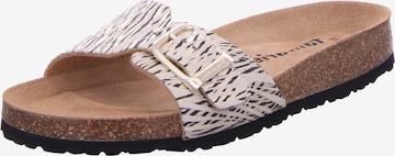 Mule Tamaris en beige : devant