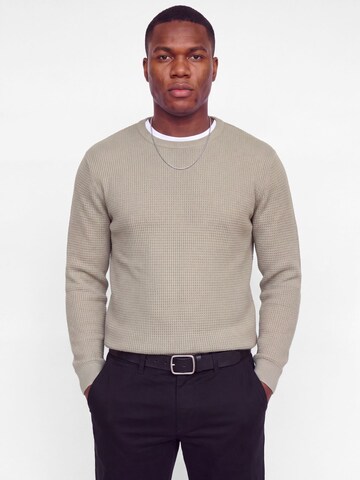 Pullover di Jack & Jones Plus in beige: frontale