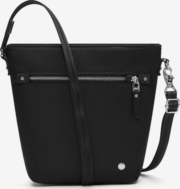 Pacsafe Umhängetasche in Schwarz: Vorderseite