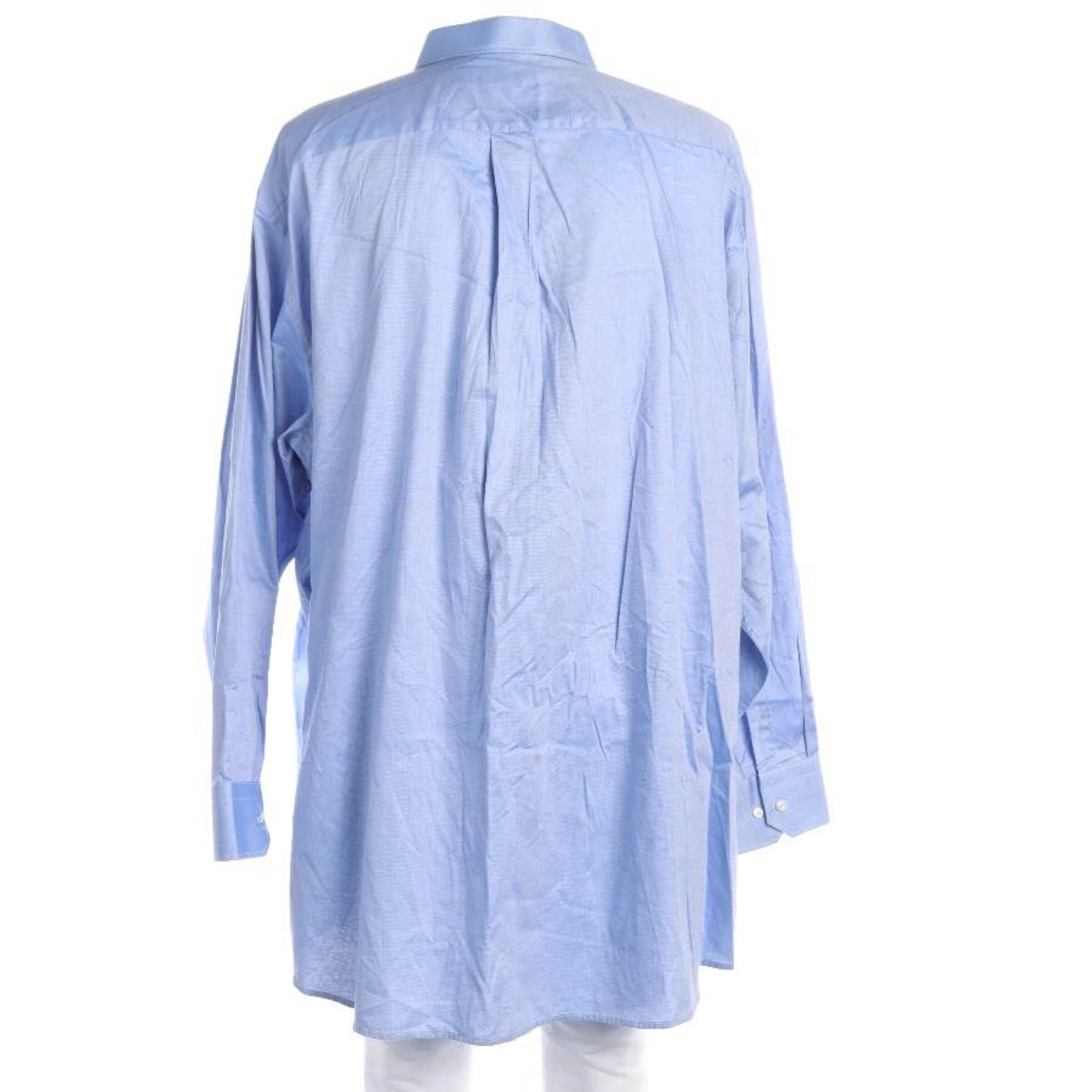 BOSS Button Up Shirt in M-L in Blue