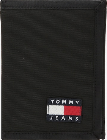 Porte-monnaies Tommy Jeans en noir : devant