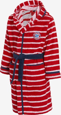 FC BAYERN MÜNCHEN Bathrobe 'FC Bayern München' in Red